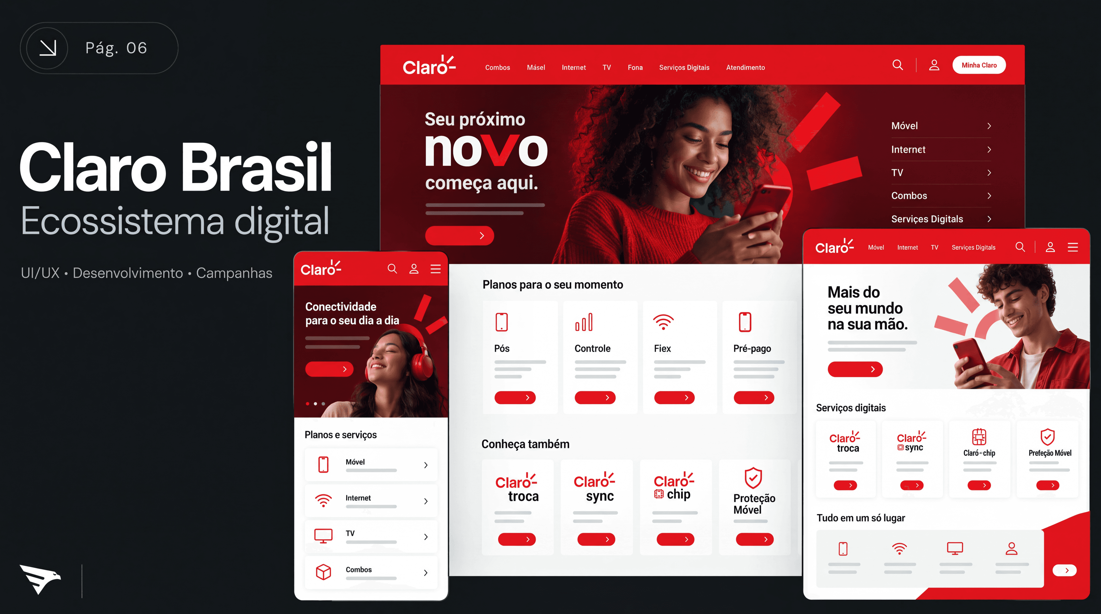 Apresentação do projeto Claro Brasil